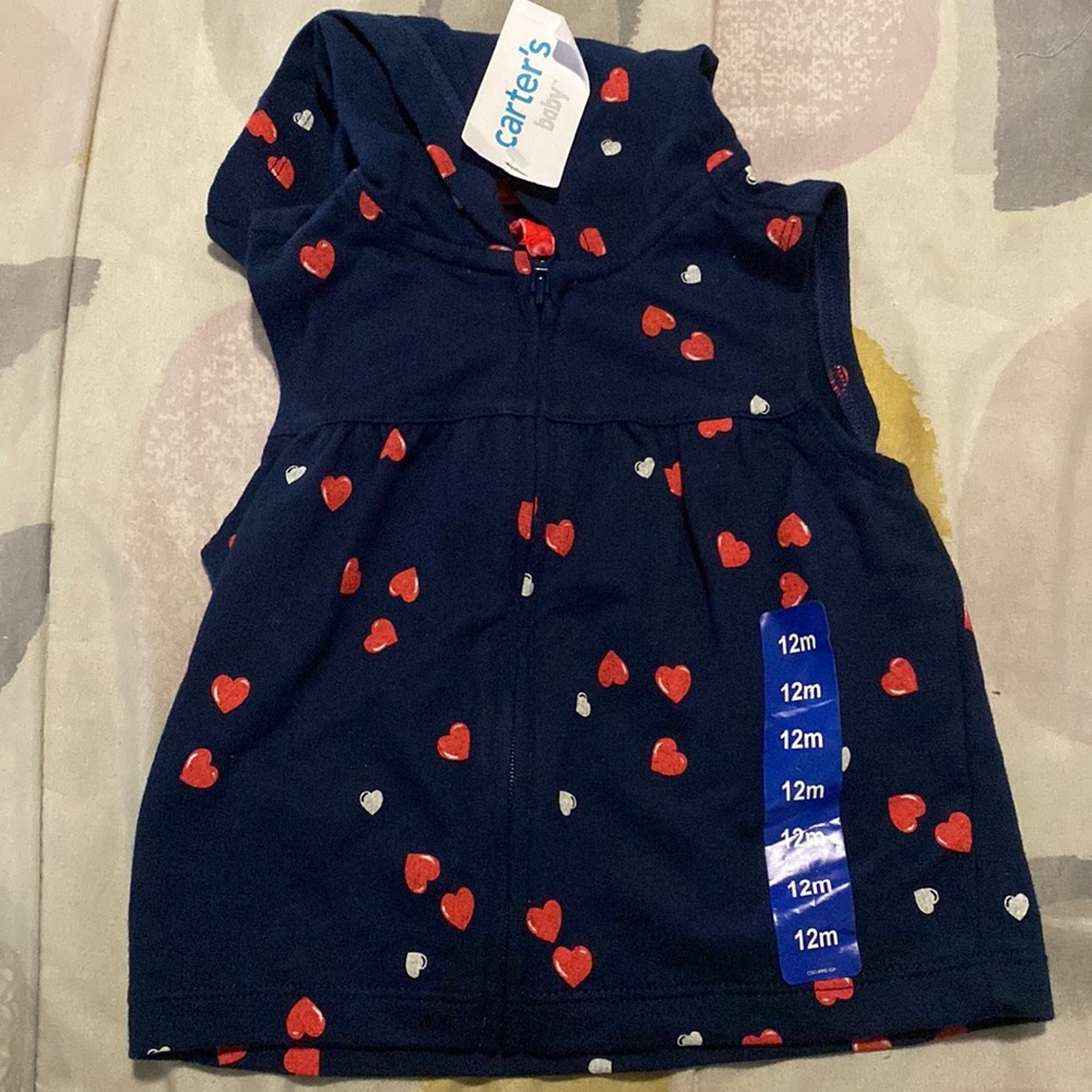 Nwt 12montbs carters best with hood